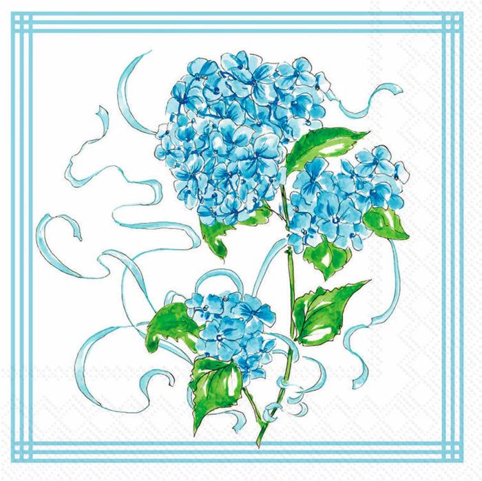 Hydrangea Allover Napkins