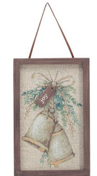 Wooden Framed Canvas Ornaments