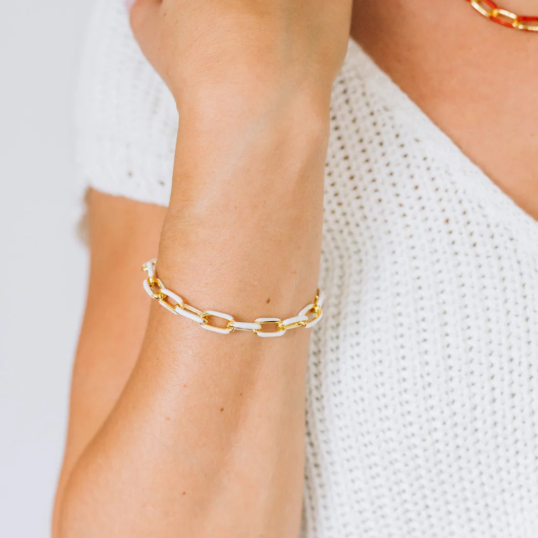 Justice Bracelet - White