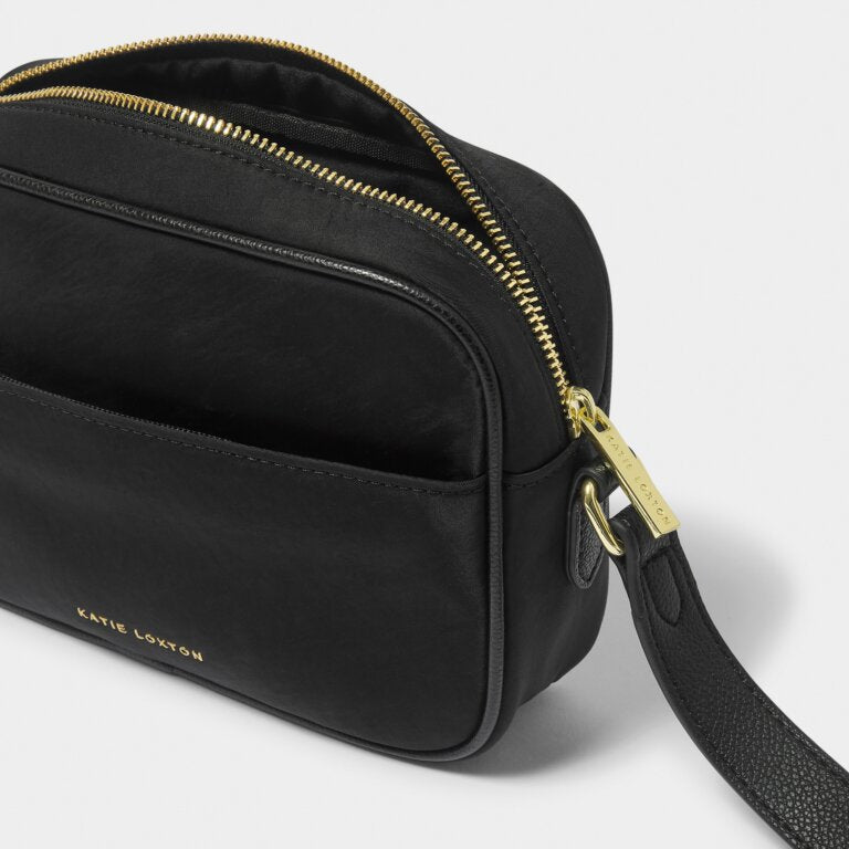 Nylon-Luxe Crossbody Bag