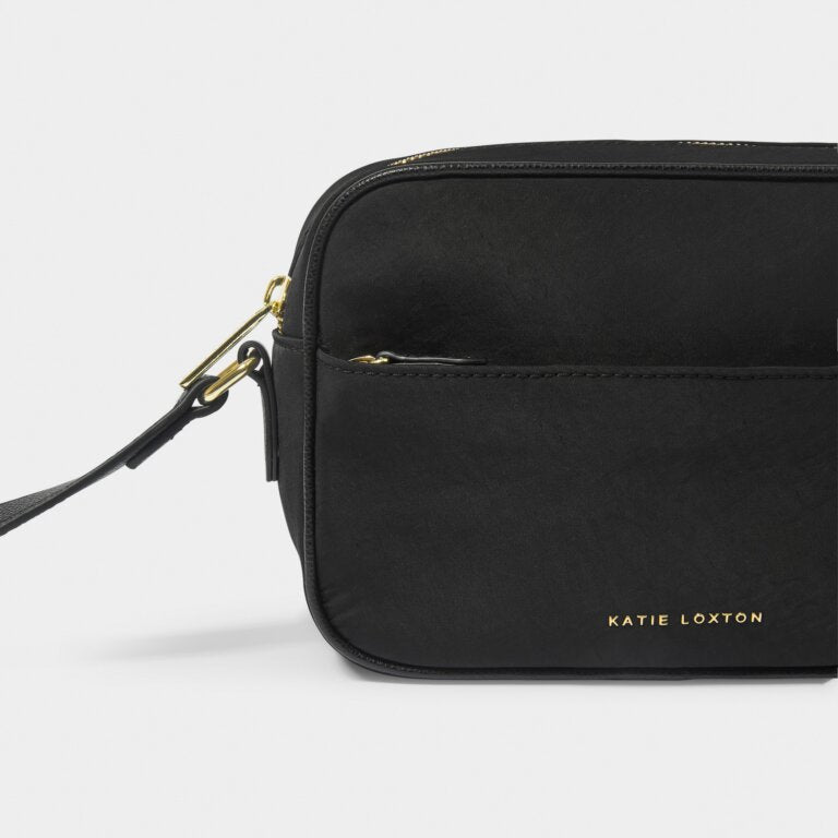 Nylon-Luxe Crossbody Bag