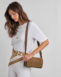 Taya Woven Crossbody Bag
