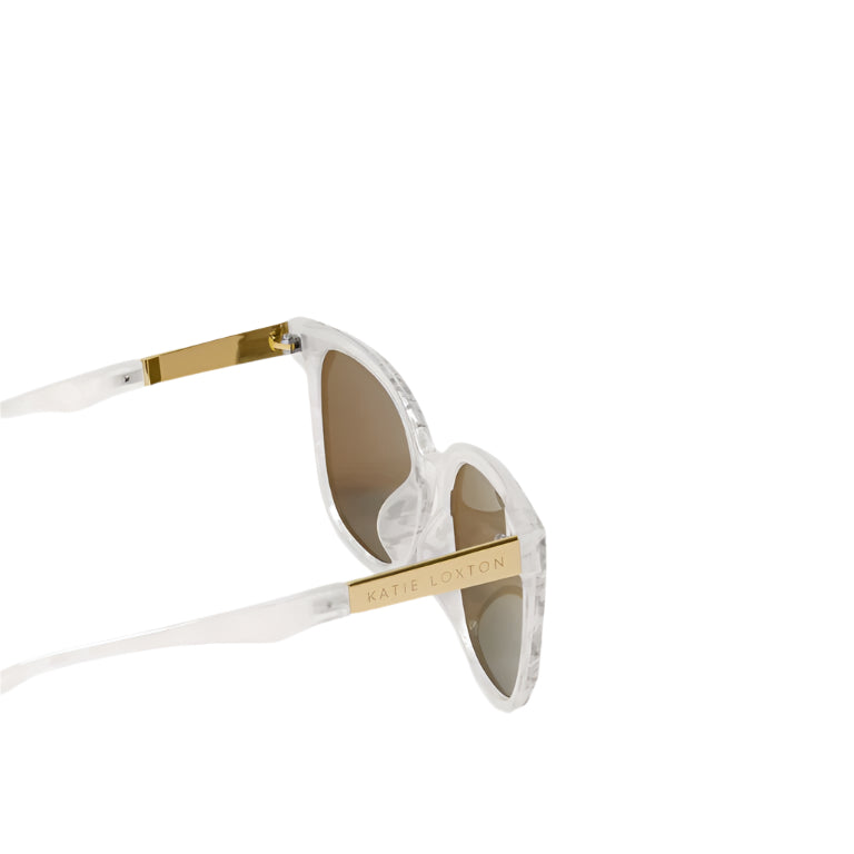 Savannah Sunglasses - White Marble