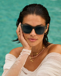 Porto Sunglasses - Gray Transparent