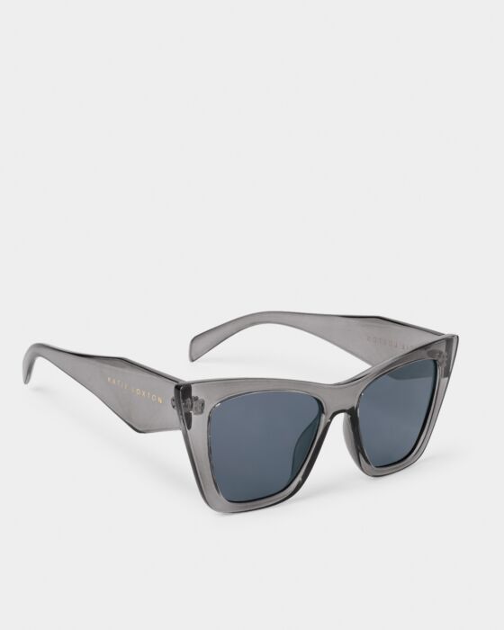 Porto Sunglasses - Gray Transparent
