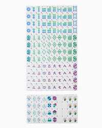 Mahjong Tiles - Lagoon