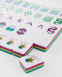 Mahjong Tiles - Lagoon