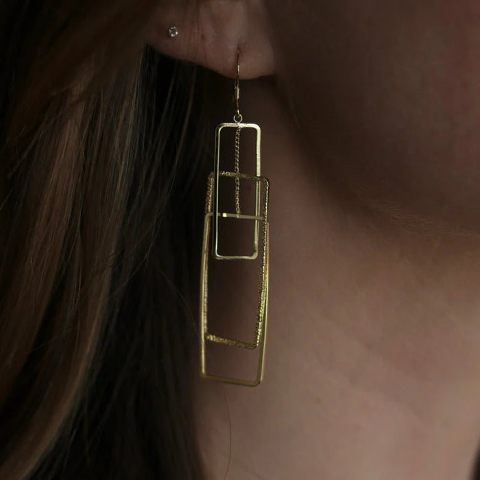 Layered Love Earrings