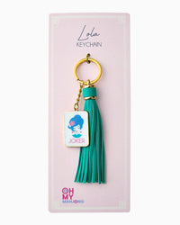 Mahjong Tile/Tassel Keychain