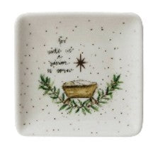 Square Stoneware Dish