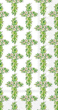 Floral Cross Napkins