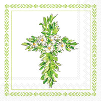 Floral Cross Napkins