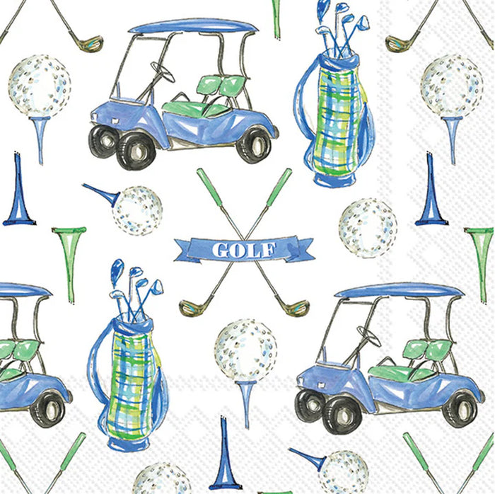 Guy Golf Cocktail Napkins