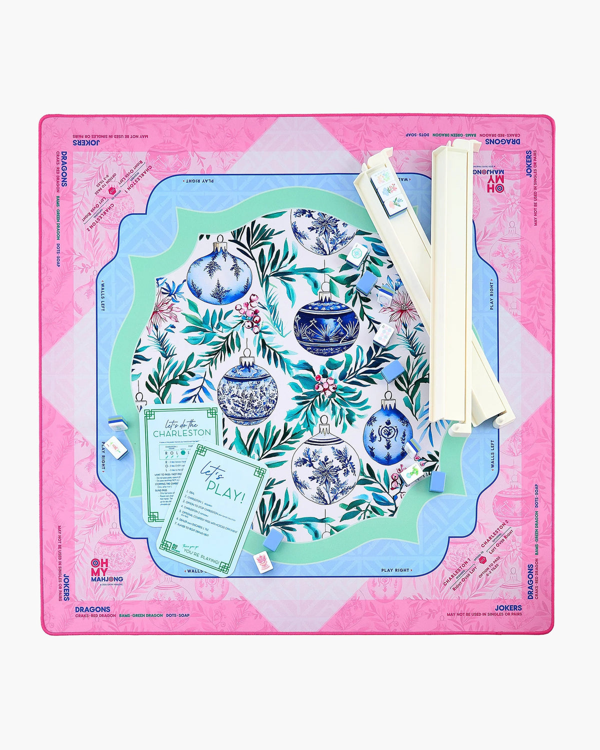 Mahjong Mat - Merriment Mat in Tube (Holiday)