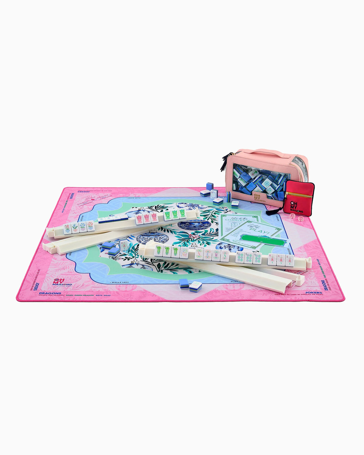 Mahjong Mat - Merriment Mat in Tube (Holiday)