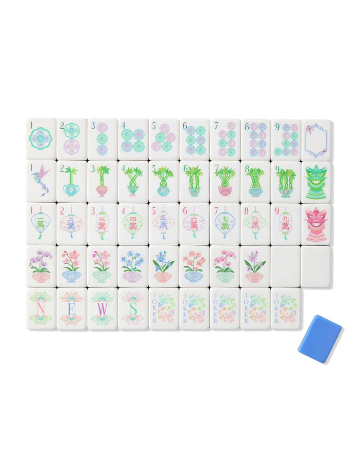 Mahjong Tiles - Moonlight