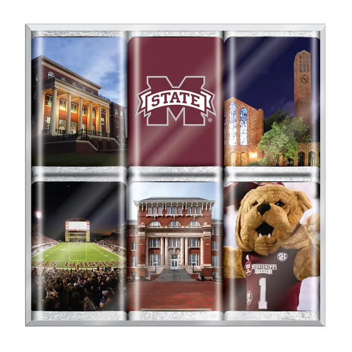 Mississippi State Bulldog Chocolate Iconics