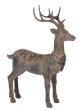 Deer w/Scroll Pattern