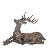 Deer w/Scroll Pattern