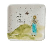 Square Stoneware Dish