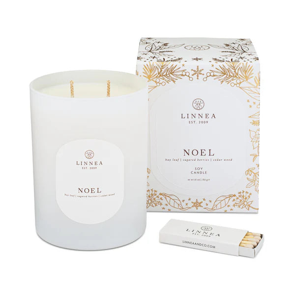 LINNEA Two Wick Candle - Noel