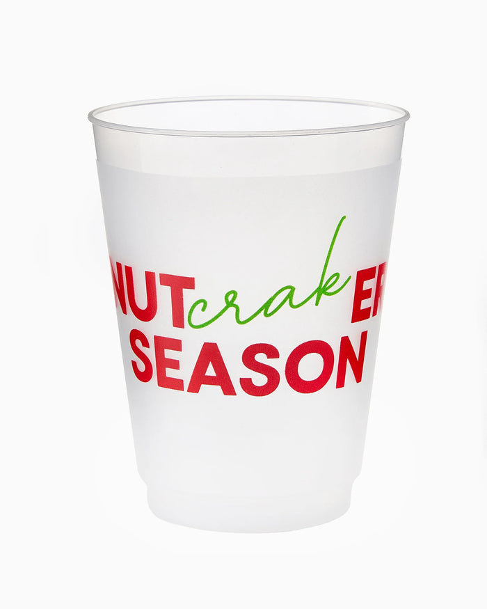 Nutcracker Season Frosted Cups - Set of 10