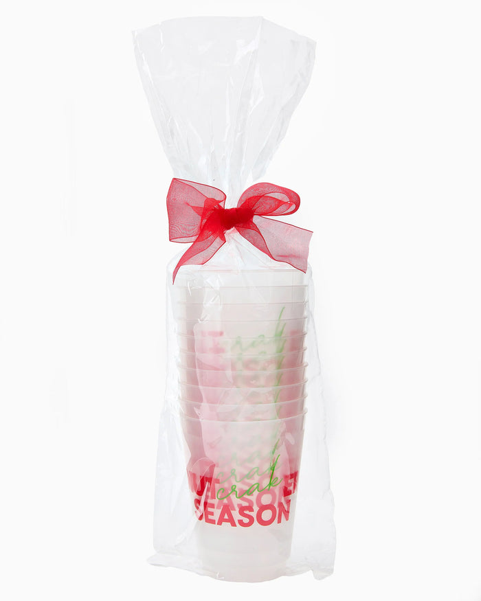 Nutcracker Season Frosted Cups - Set of 10