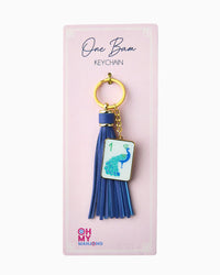 Mahjong Tile/Tassel Keychain