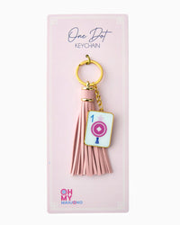 Mahjong Tile/Tassel Keychain