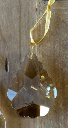 Faceted Crystal Gem Ornaments