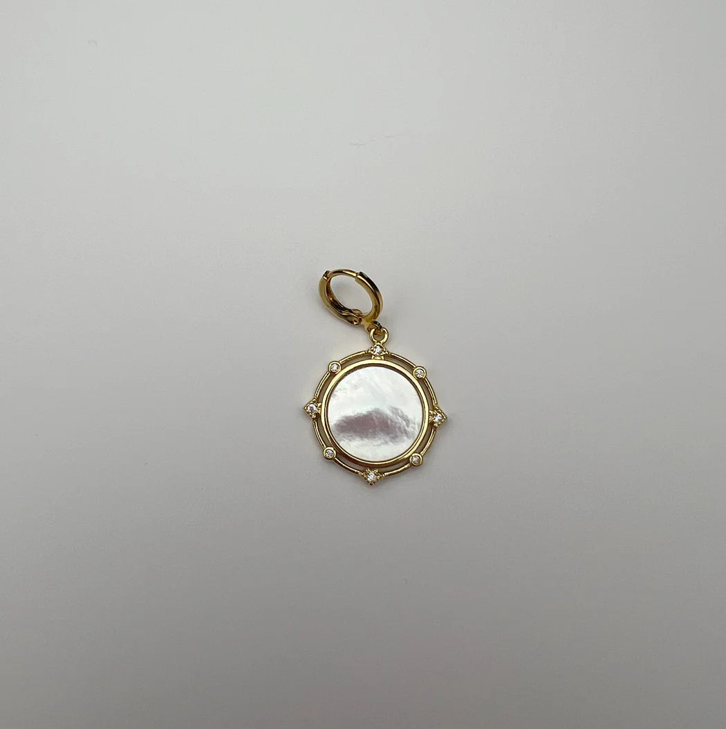 Scarf / Chunky Charms with Clasp