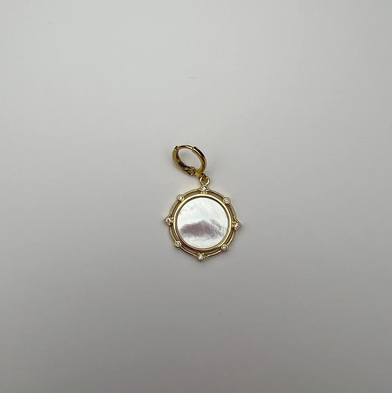 Scarf / Chunky Charms with Clasp