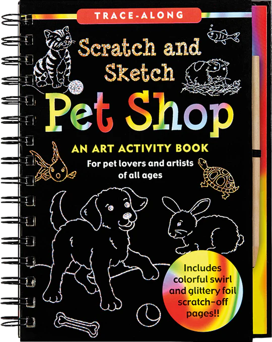 Scratch & Sketch Activity Book