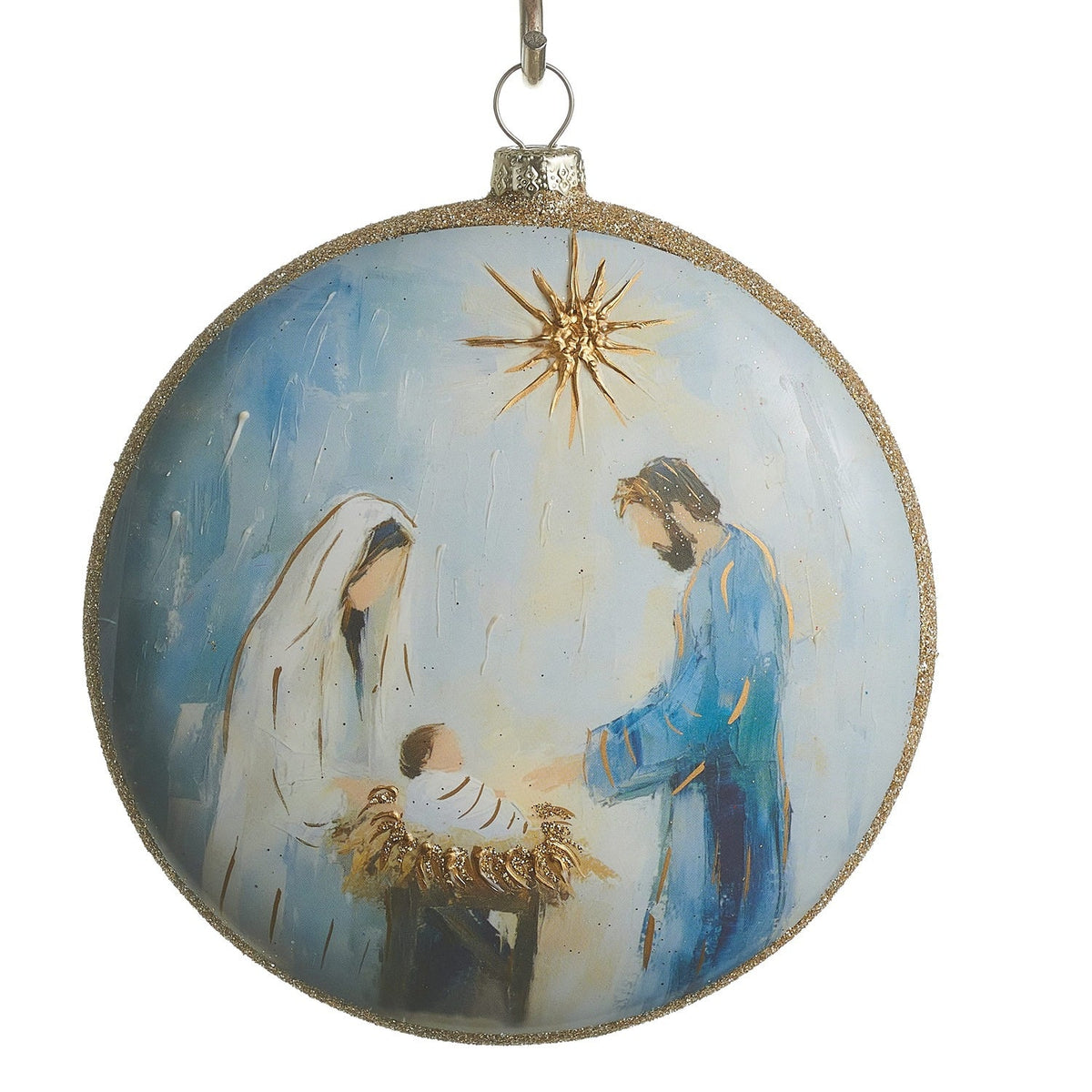 4.75 Blessed in Bethlehem Disc Ornament