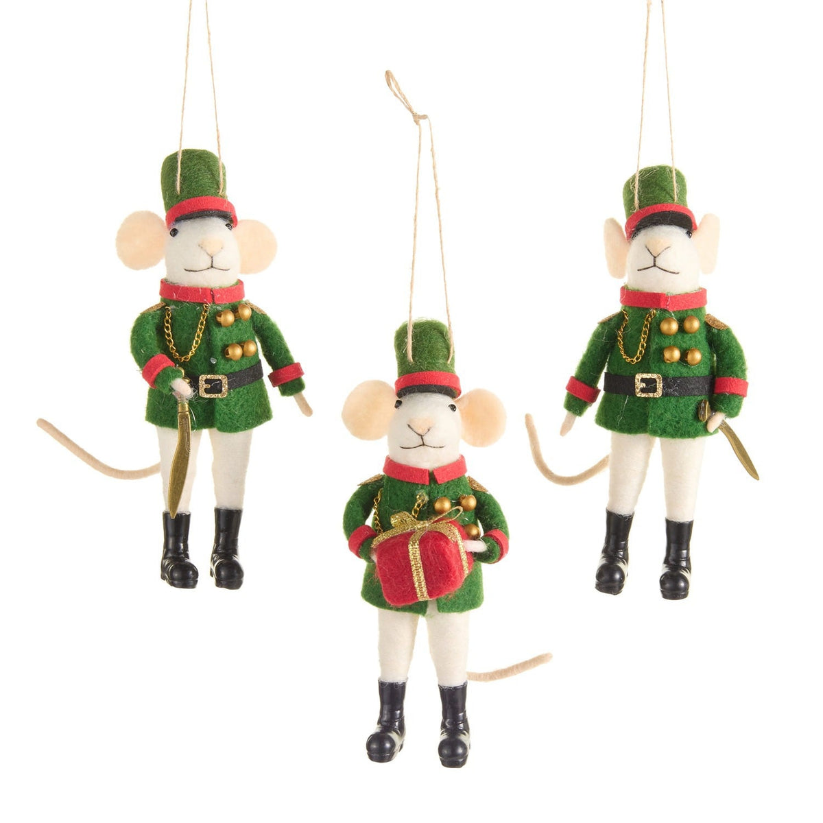 5.75 Nutcracker Mice Ornament