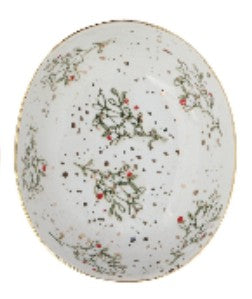 Hand-Painted Stoneware Dish, 3 Styles