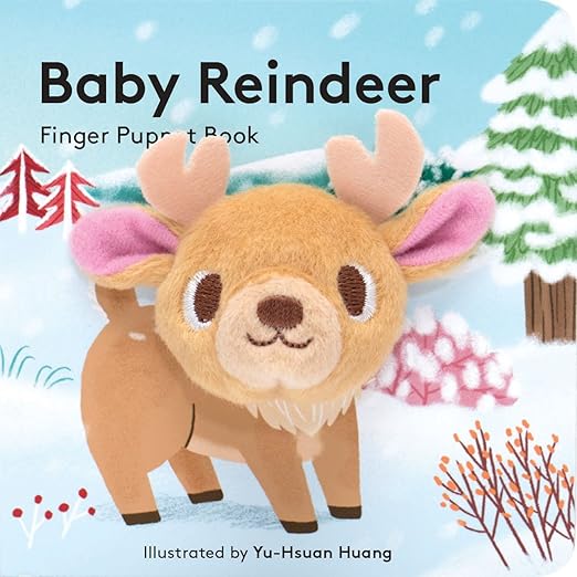 Baby Reindeer Finger Puppet Book