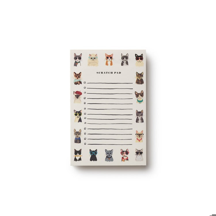Rifle Paper Co - Cool Cats Notepad