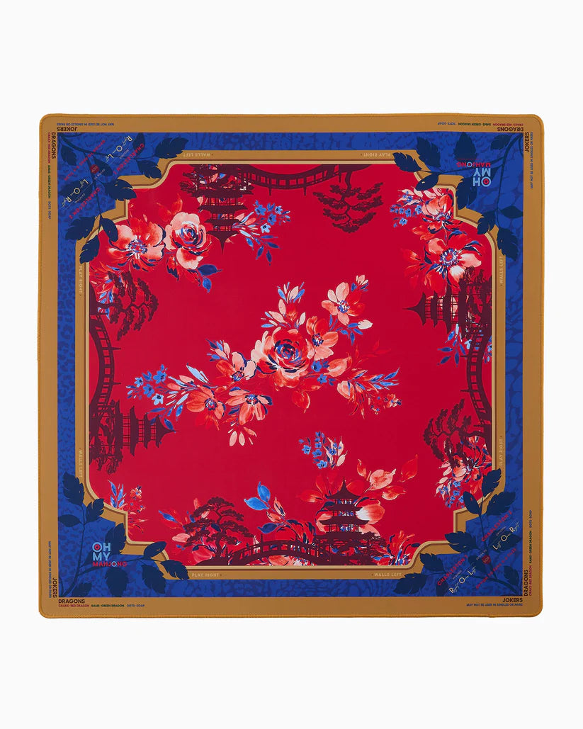 Mahjong Mat - Scarlett Mat in Tube