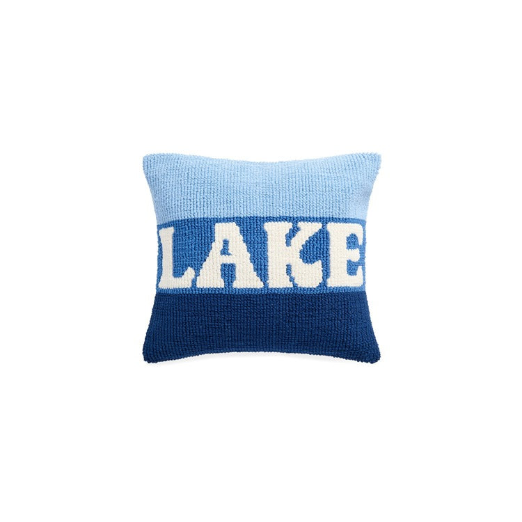 "LAKE" Pillow - Blue