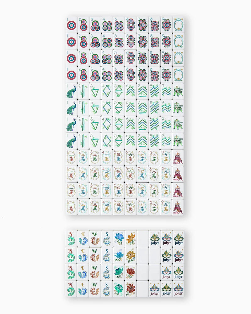 Mahjong Tiles - Sierra