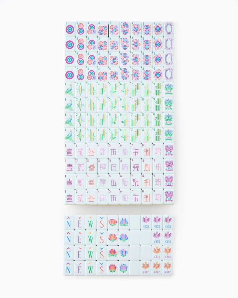 Mahjong Tiles - Sorbet