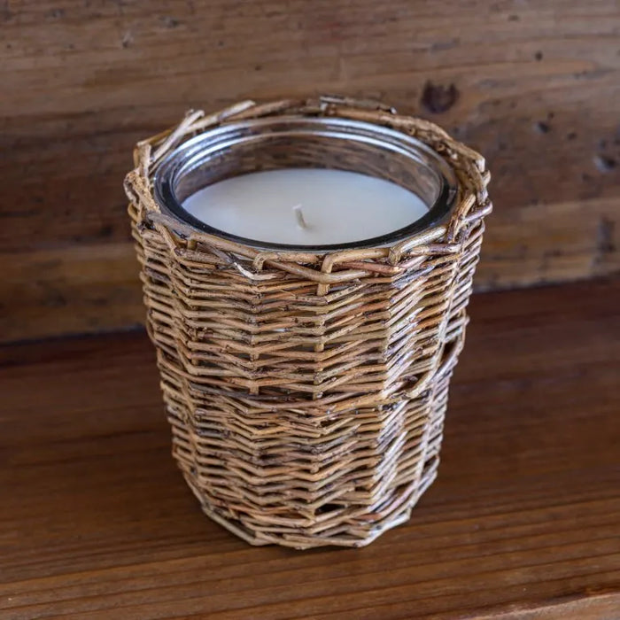 French Wicker Candles - Holiday Scents