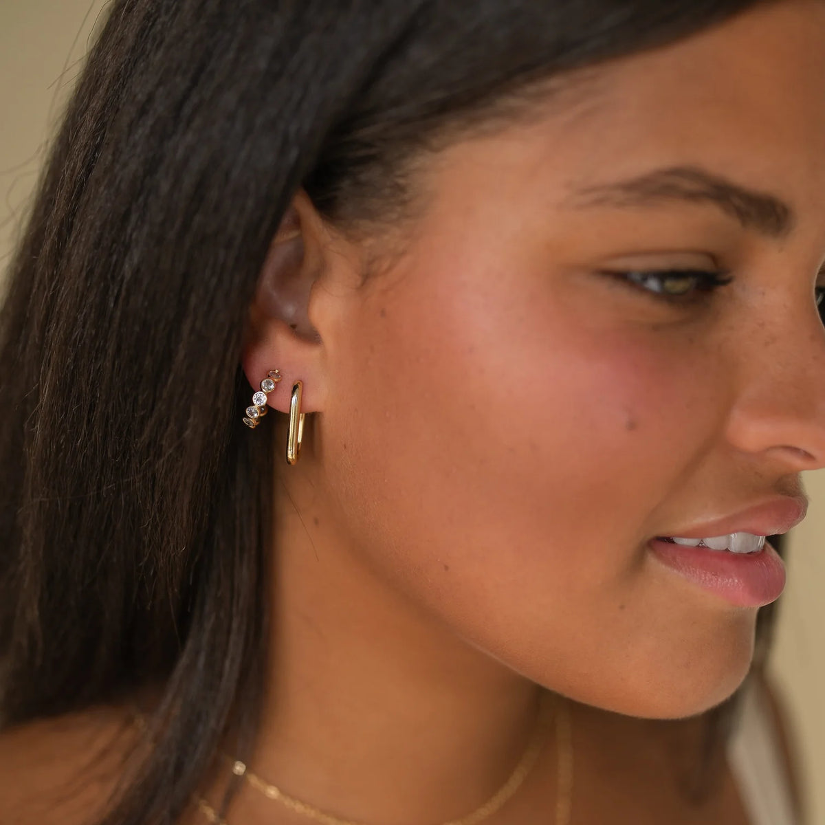 Square Hoop Earrings
