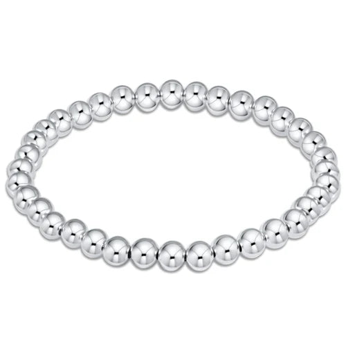 classic sterling 5mm bead bracelet