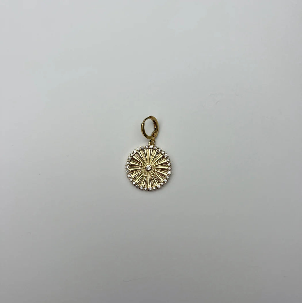 Scarf / Chunky Charms with Clasp