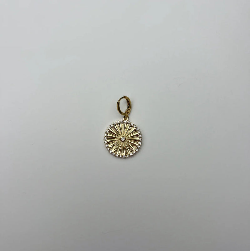 Scarf / Chunky Charms with Clasp