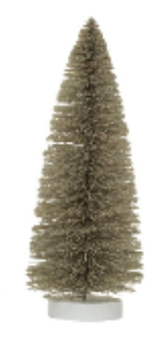 Sisal Bottle Brush Trees with Wood Base