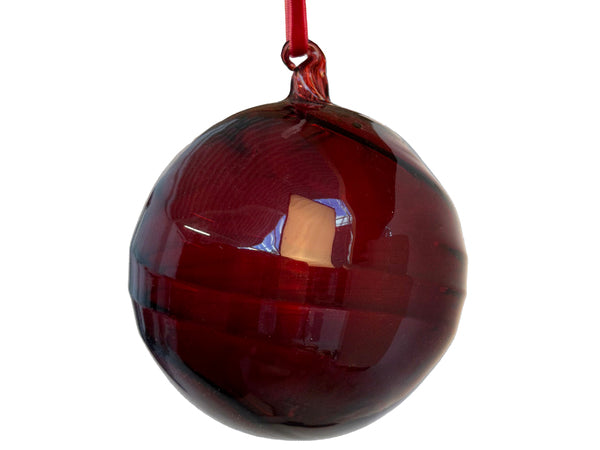 Glass Ball Ornament 12cm