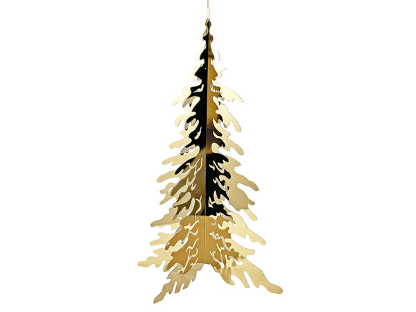 Metal 3D Tree Ornament 20cm